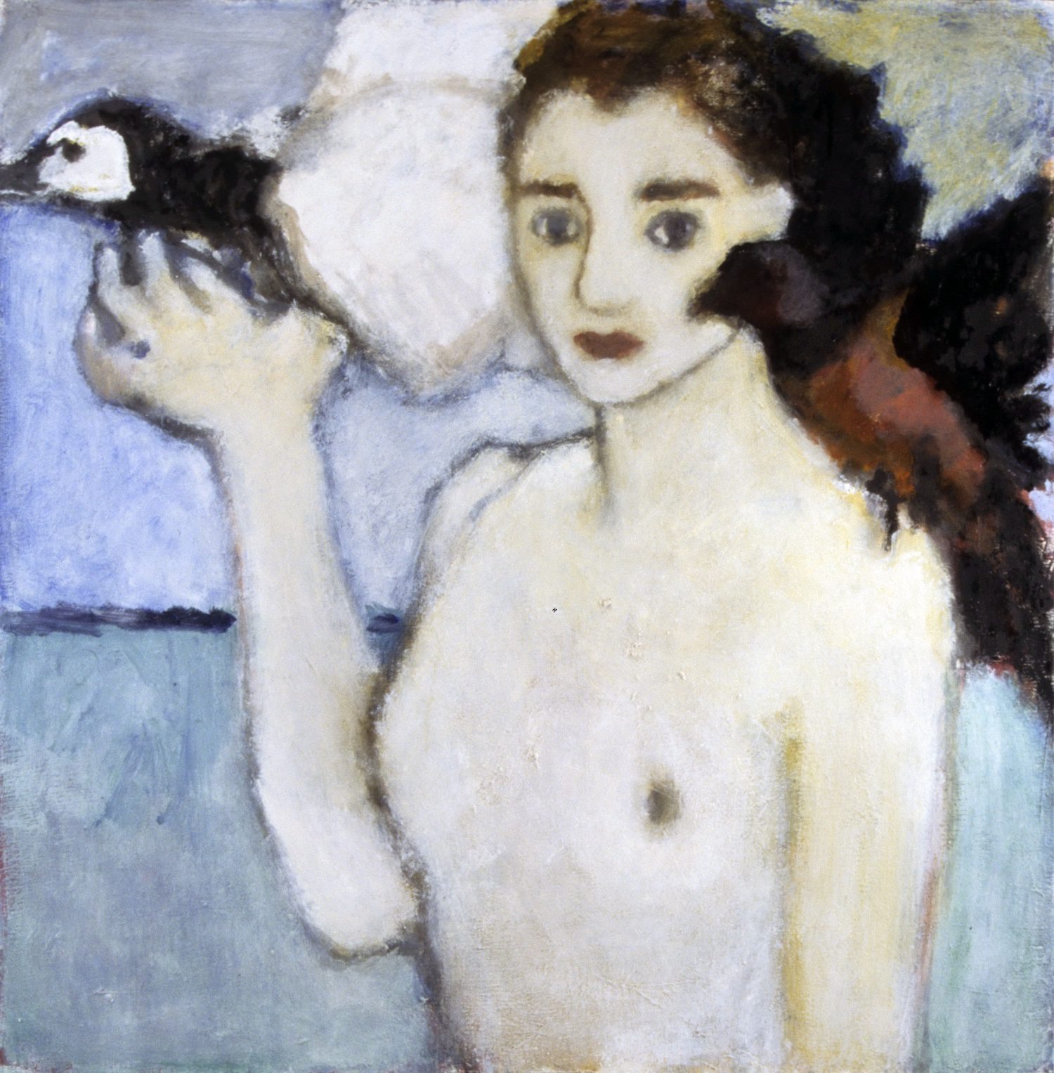 Woman with Birds