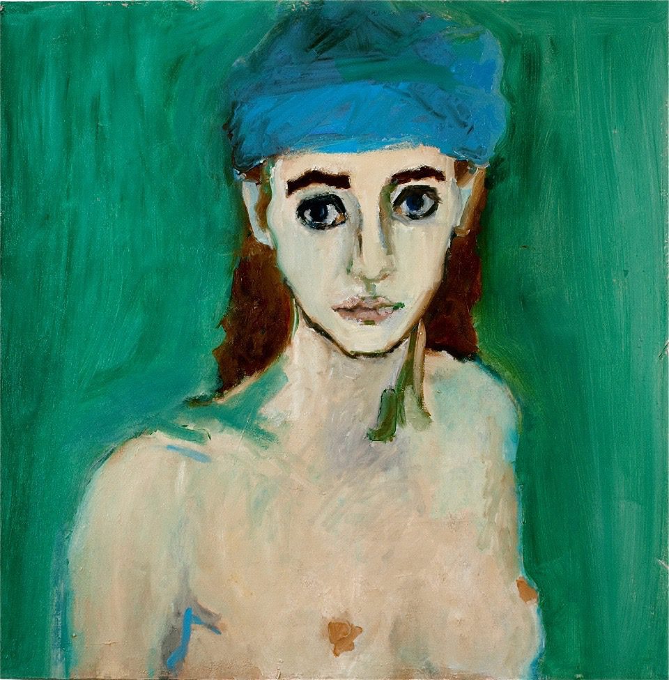 Woman in Velvet Hat