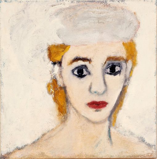 Woman in White Hat